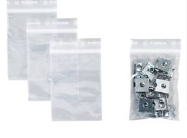 1000 Stk. S&Z Druckverschlussbeutel, Polypropylen, 60×80 mm