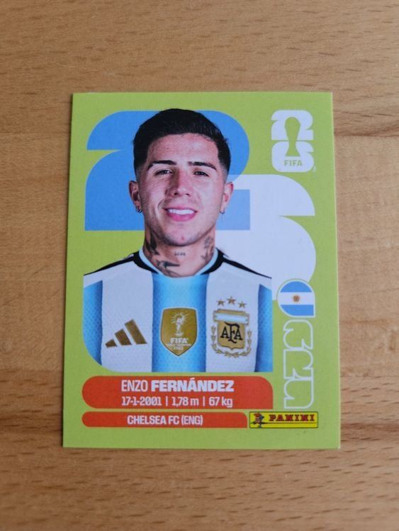 Panini Cartes à collectionner: Panini WM 2026 ARG 8 – Neuf (Voir description) à Schüpfen par Medina3