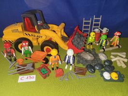 Playmobil Radlader,Trax,Baustelle C130