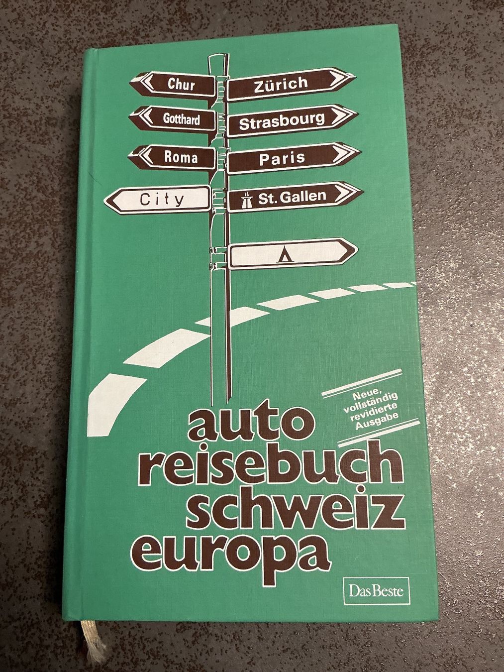 Bücher: Auto Reisebuch Schweiz-Europa 1980 – Gebraucht aus Horw von adler65