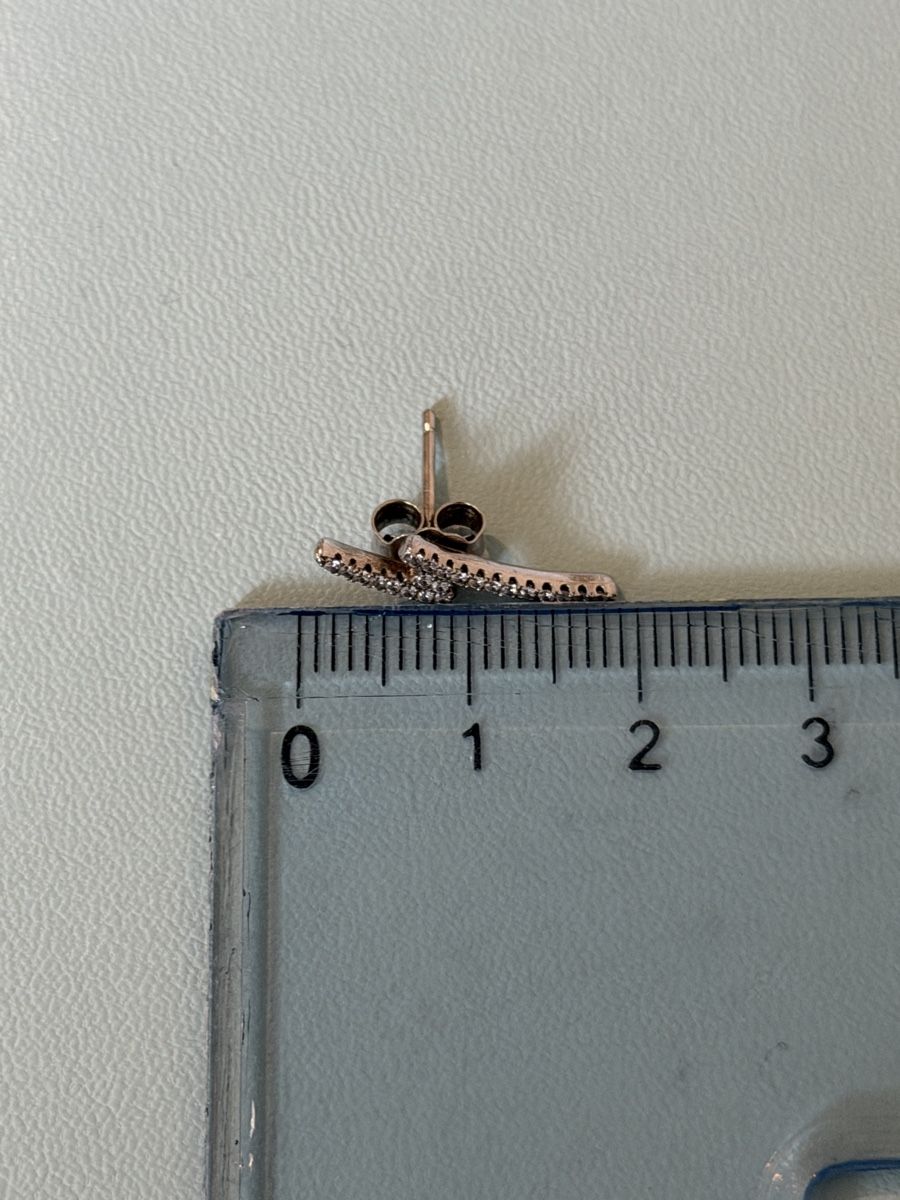 Orecchini pendenti & Orecchini a lobo: Sparkling 925 Silver Earrings  – Usato da Figino venduto da 1024sells 1