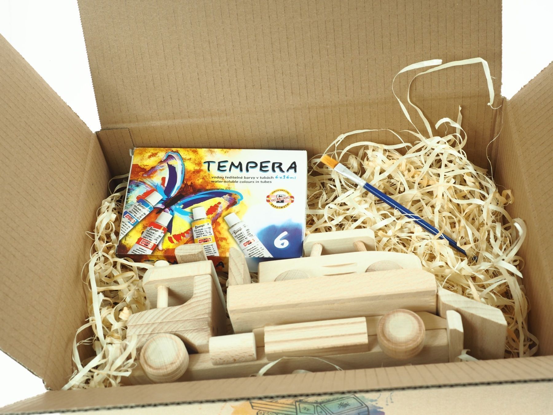 Giocattoli: Autotransporter aus Holz mit Holz-Auto – Nuovo e nell'imballaggio originale da Buchs Zh venduto da bar_7kk7 4