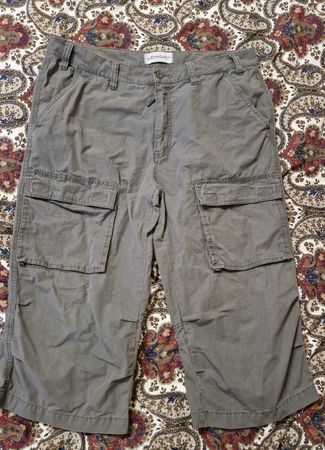 Clockhouse C&A Sommer-Cargohose Khaki, Grösse 36 Top!