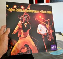 Albert Collins And The Icebreakers – Live In Japan UK LP