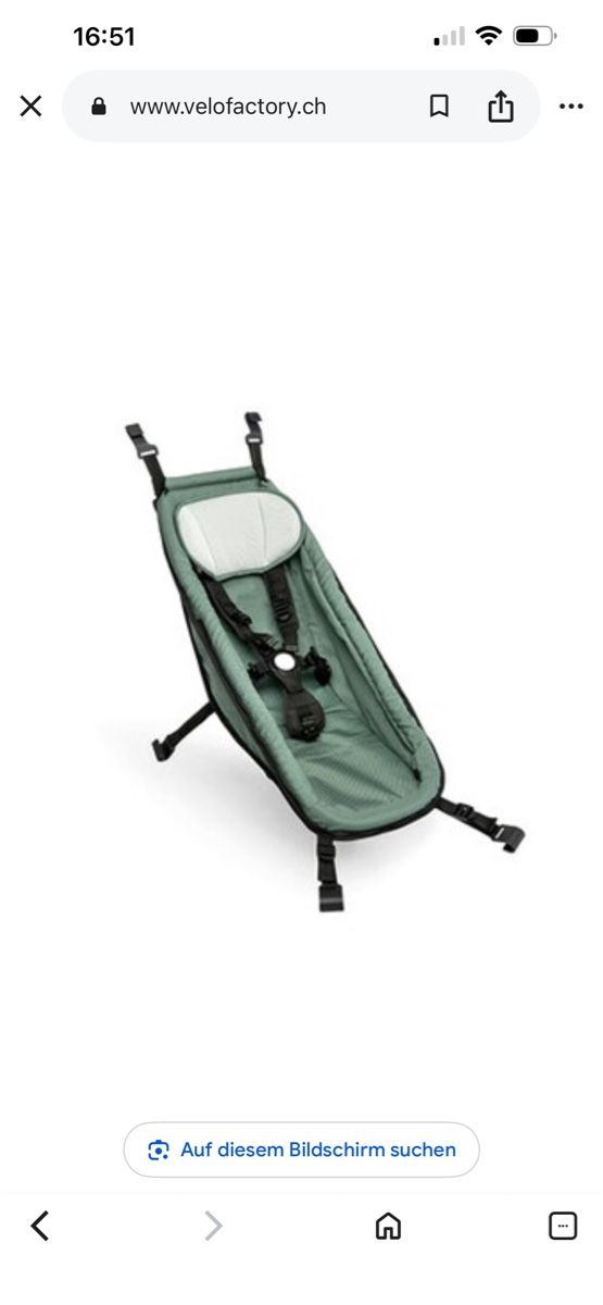 Croozer Rimorchi: Croozer Baby-Sitz neu – Nuovo e nell'imballaggio originale da Baden venduto da Kobold74 1