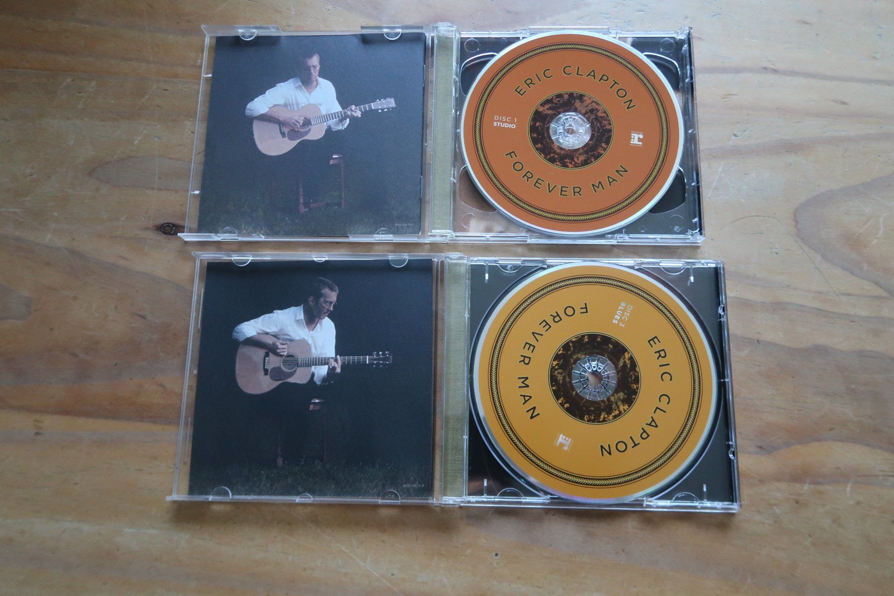 CD: ERIC CLAPTON - FOREVER MAN - BEST OF - 3x CD – Usato da Basel venduto da Patiscat 4