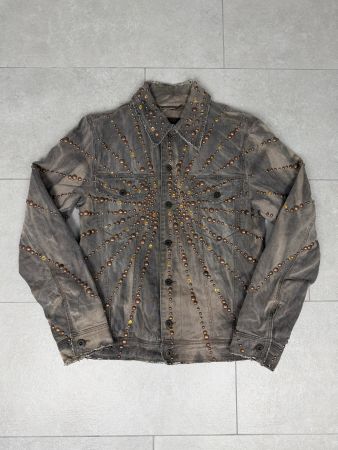 Dolce & Gabbana Spring 2010 Gemstone Stud Denim Jacket