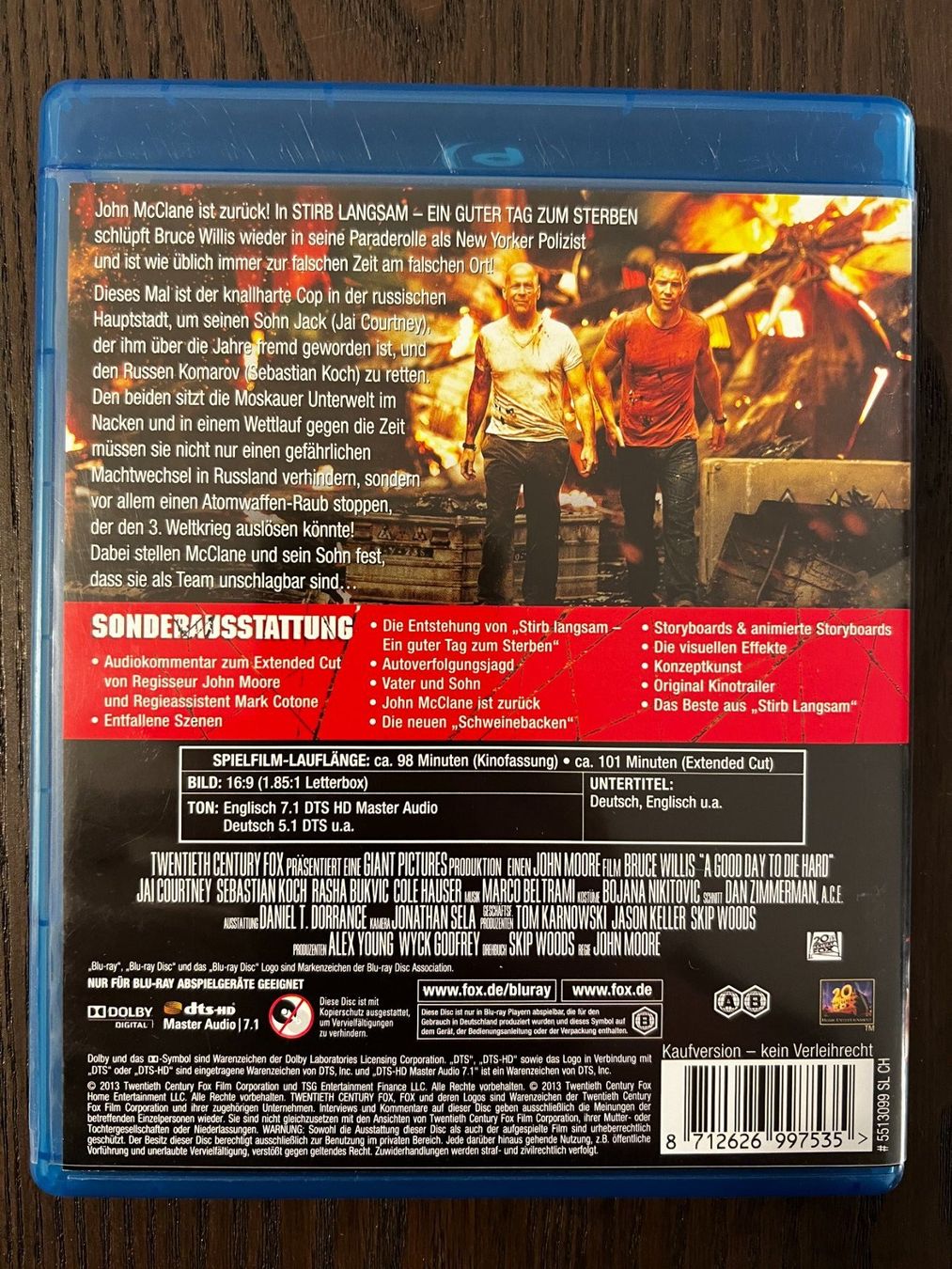Alle DVDs: Stirb Langsam - Ein guter Tag zum sterben – Gebraucht aus Zürich von Blu-ray_ZH 1