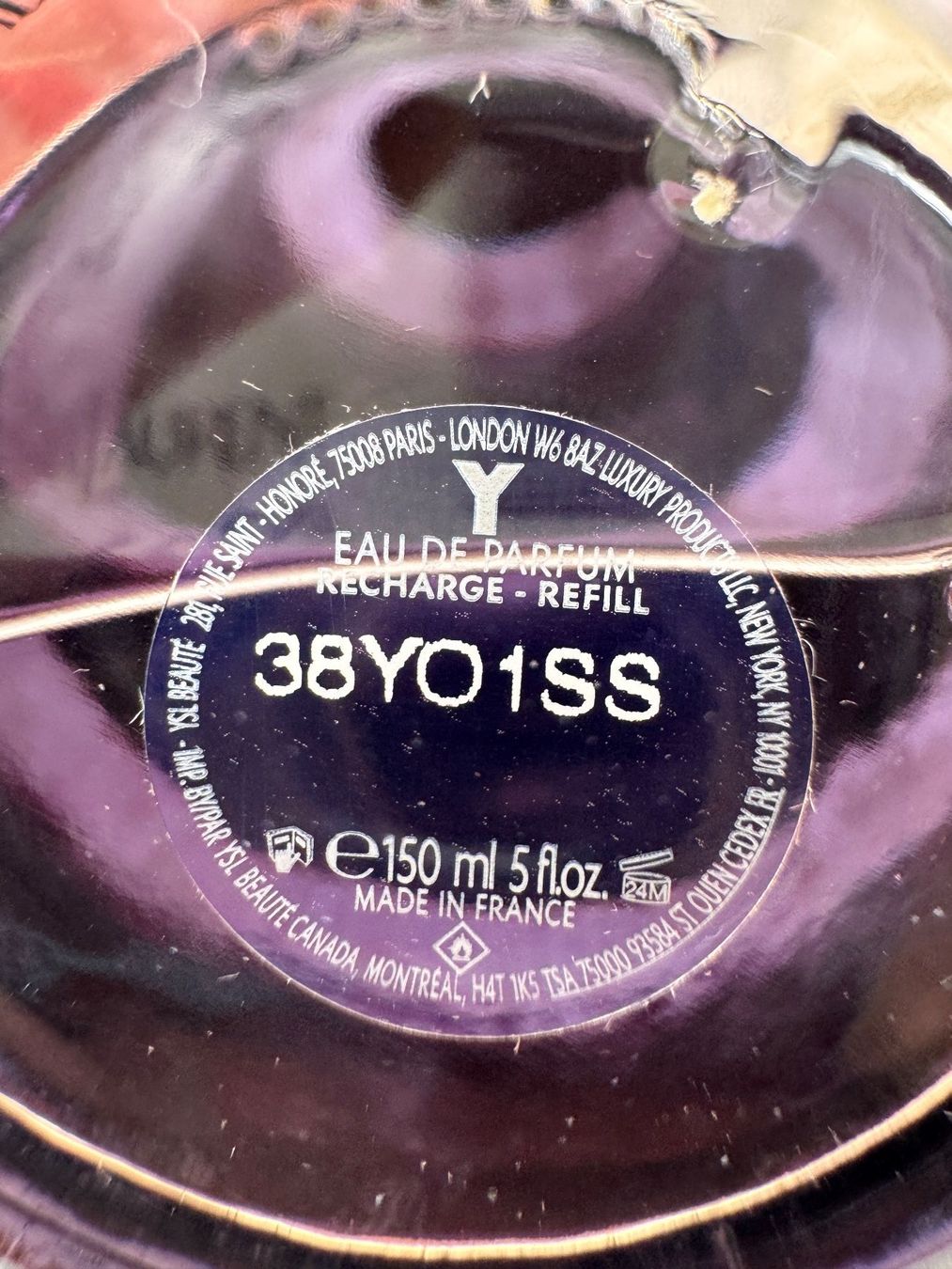 Saint Laurent Parfum & Eau de Toilette: Yves Saint Laurent Y - Refill – Neu und originalverpackt aus Zürich von Lionsands 3