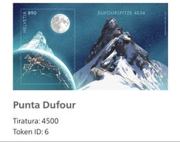Swiss Crypto stamp prima edizione!!