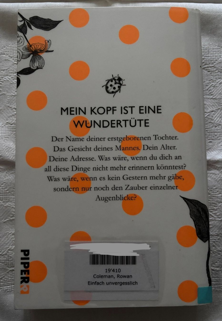 Libri: Einfach unvergesslich - Rowan Coleman – Usato da Interlaken venduto da Poeschtli 1