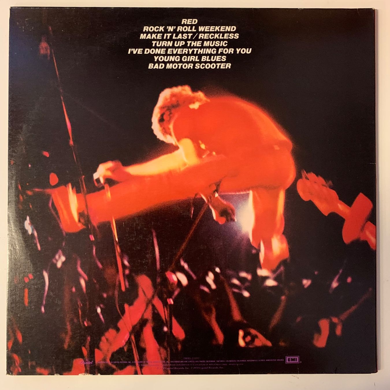 Dischi in vinile: Sammy Hagar -"Live" All Night Long, Vinyl LP – Usato da Aesch BL venduto da BernisFlomi 1