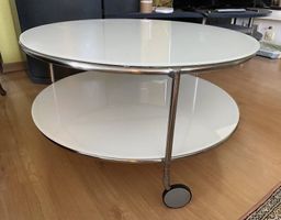 Salontisch rund, weiss - IKEA Strind