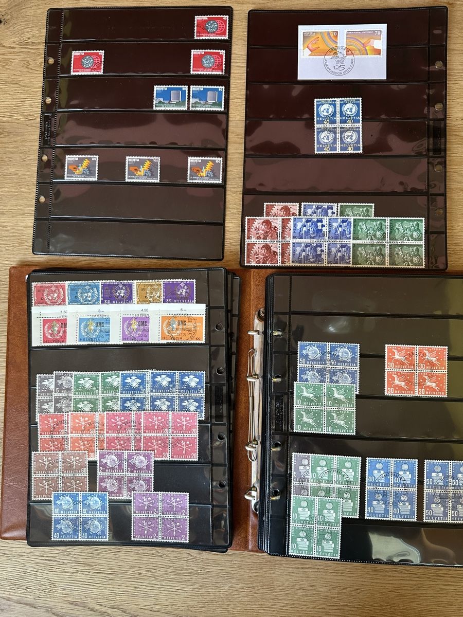Tous les timbres: Schweiz - grosse Ämter Sammlung auf 44 Seiten im gut erhalte – D'occasion à Schmitten / FR par Samsara169 6
