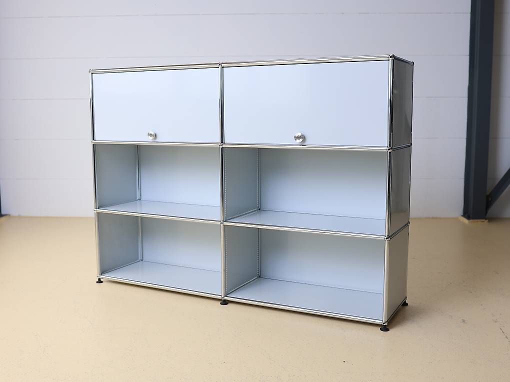 USM Scaffali: USM Haller Sideboard 2x3 in Lichtgrau – Usato da Meinisberg venduto da atelier_TILIJA