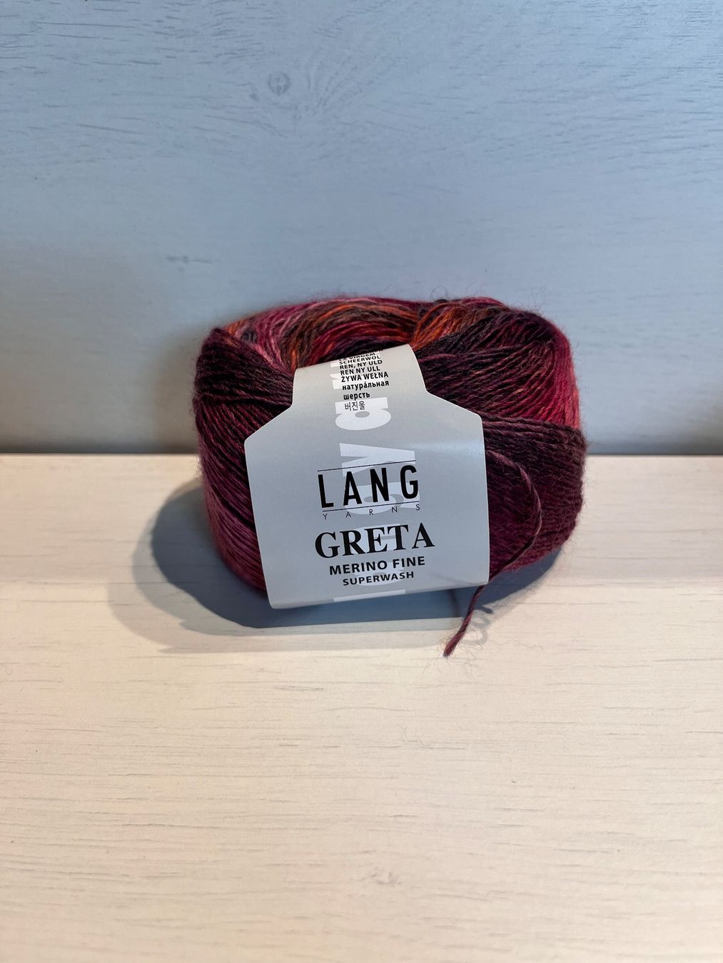 Lang Yarns Lana: 1 Knäuel Greta Lang Yarns – Nuovo e nell'imballaggio originale da Büsserach venduto da bor_s88m