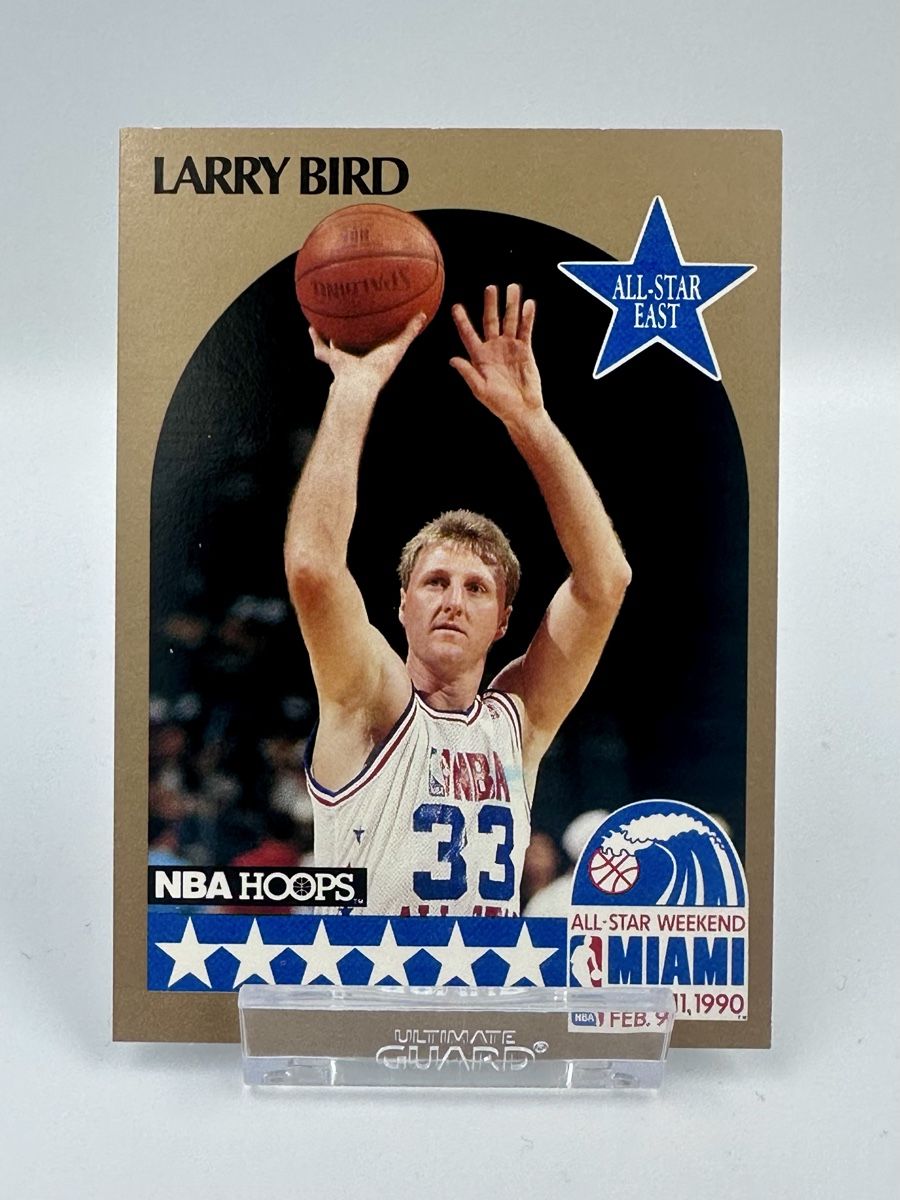 Nba Carte collezionabili: Larry Bird All-Star  - 1990 NBA Hoops – Nuovo (secondo la descrizione) da Lyss venduto da Swissmantis