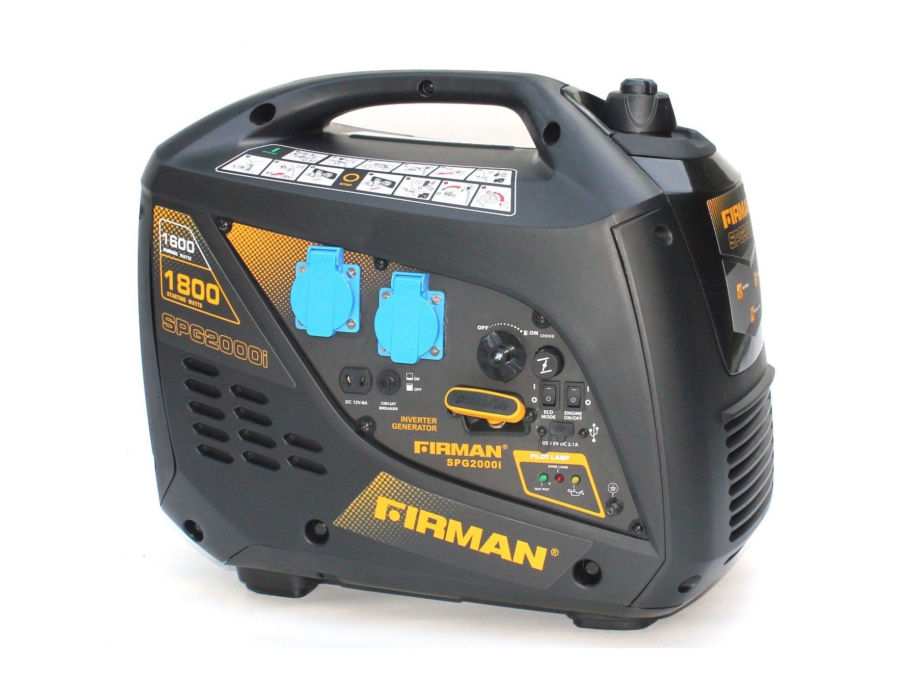 Generatori di corrente: Firman SPG2000i - Inverter Generator mit 1800 Watt – Nuovo e nell'imballaggio originale da Entlebuch venduto da Hebu