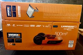 WORX Landroid M WR141E Mähroboter 500 m² & Garage WA0194 NEU
