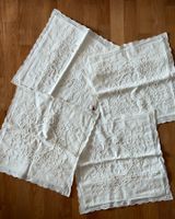 4er Set Kissenbezüge, Weiss, Sommer, neuwertig, 45x45cm