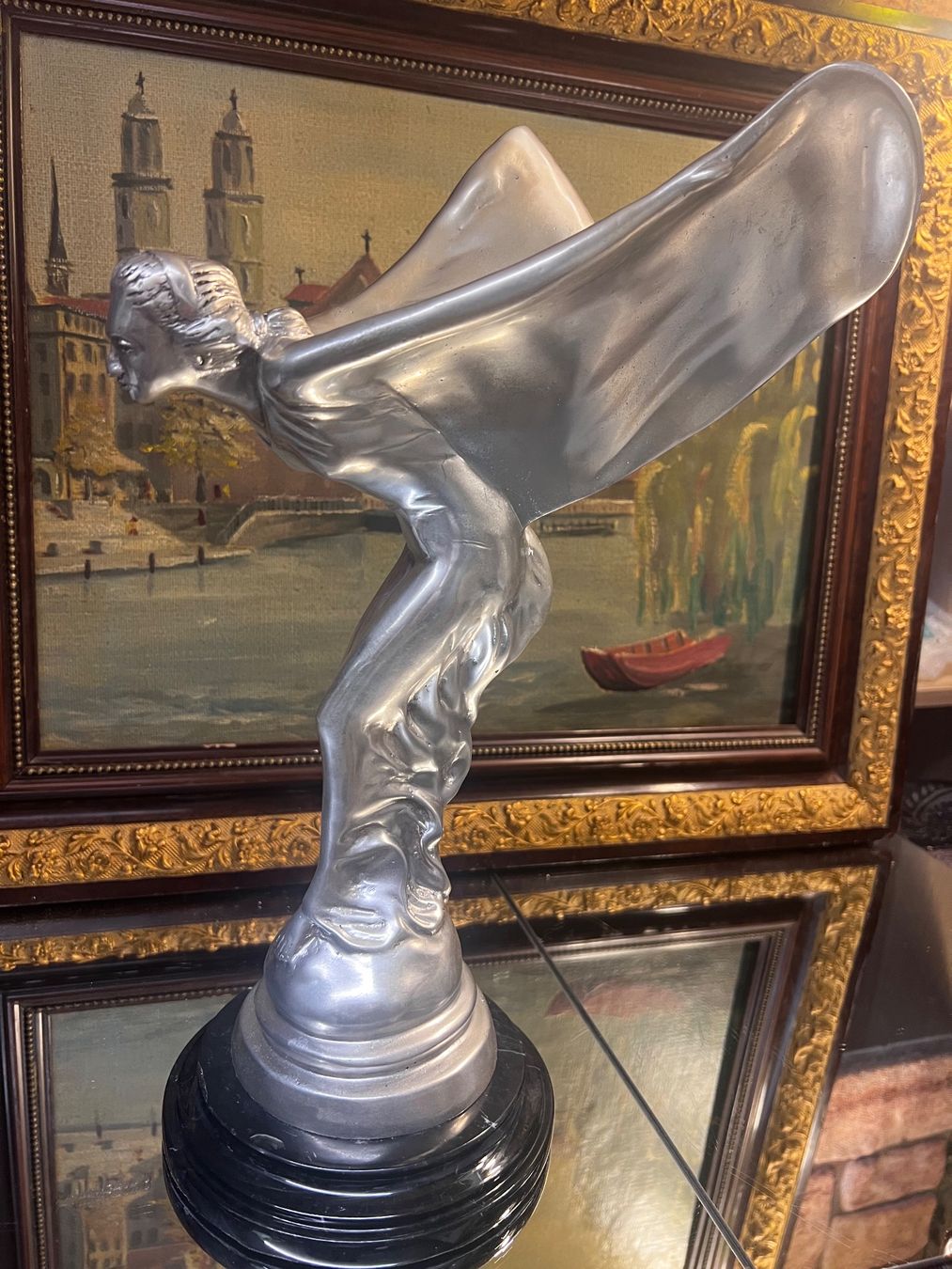 Sculture & Statue: Bronzefigur Rolls Royce "Spirit of Ecstasy" – Usato da Oberengstringen venduto da Cici7