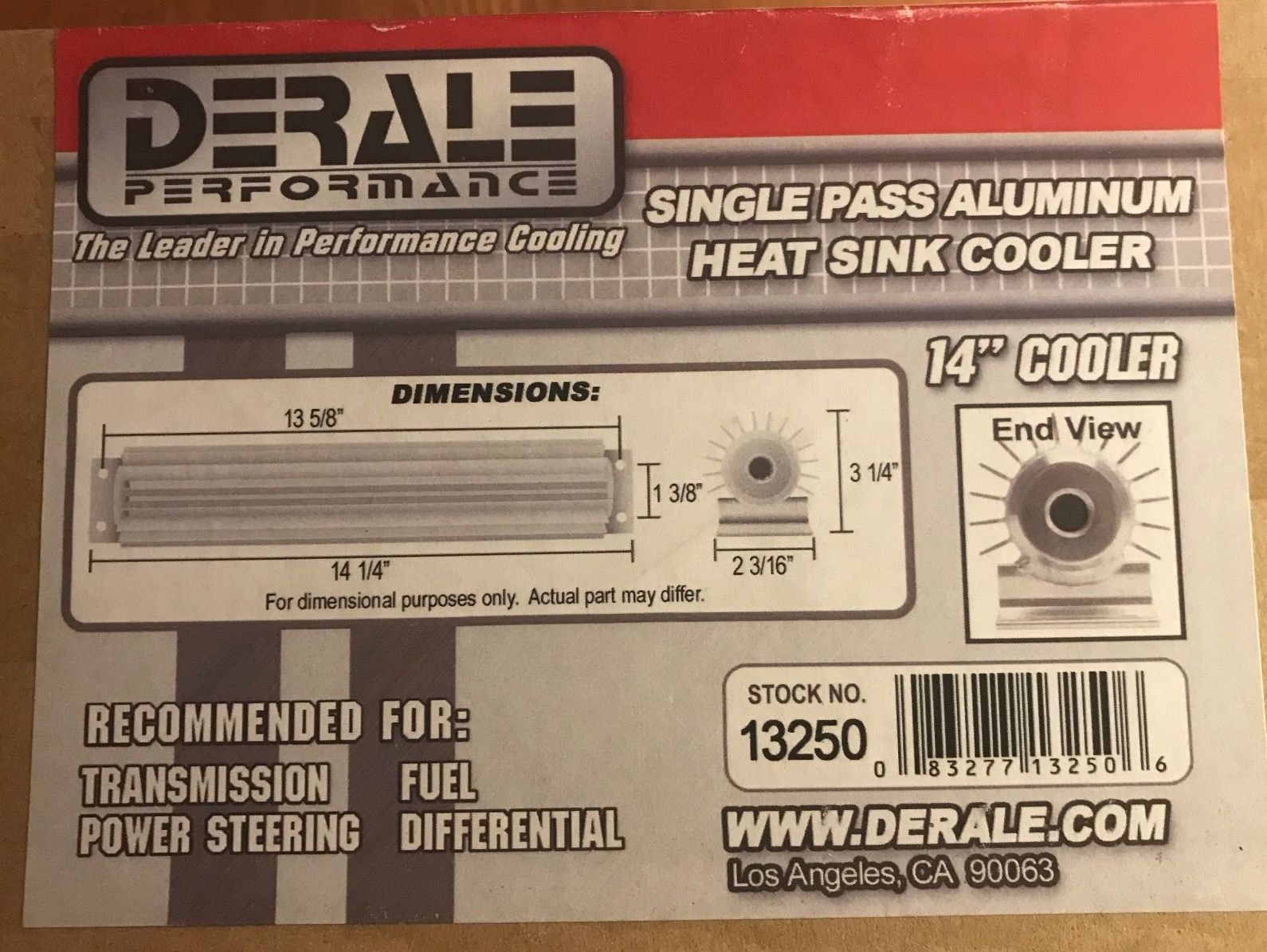 Accessori per altri veicoli: Heat Sink Cooler / Derale Performance – Nuovo (secondo la descrizione) da Basel venduto da Michael-Keltoi 3