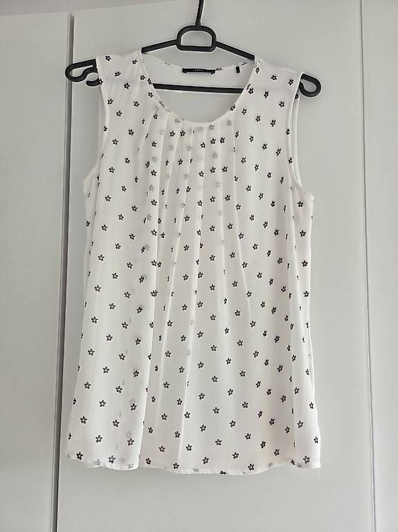 Camicette: Bluse weiss mit Blumenmuster, marke zero – Usato da Hilterfingen venduto da boal1980