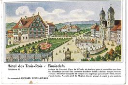 Einsiedeln, Hôtel des Trois-Rois