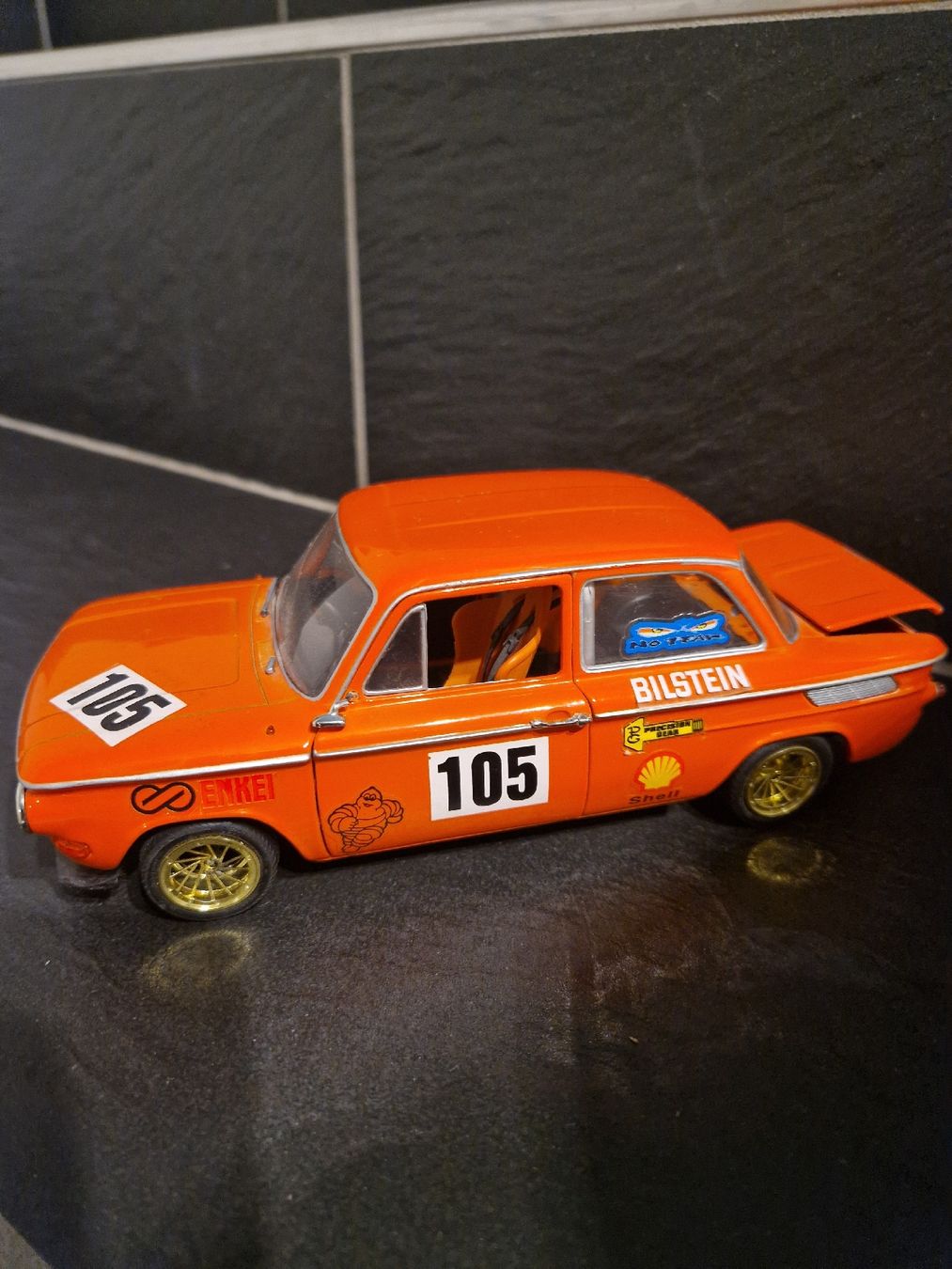 NSU Modellini d'auto: Modellauto NSU TT orange Rennversion Grösse ca 20 cm – Usato da Mörigen venduto da Clio111 9