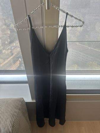 Zara Kleid schwarz Spaghettiträger Grös S