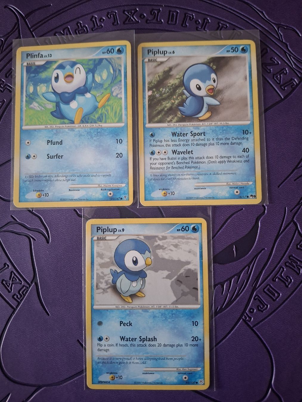 Pokémon Cartes à collectionner: Piplup/Plinfa  – D'occasion à Münsingen par ama_9cdk