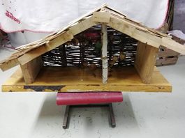 Stall Holz selber gemacht