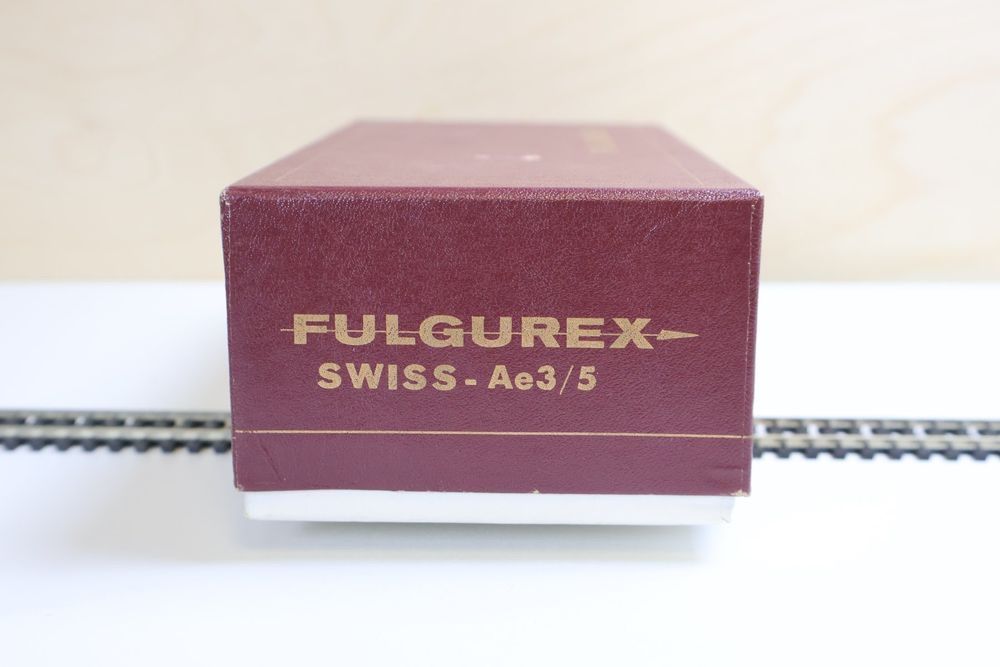 Fulgurex Modellini di ferrovie: Fulgurex SBB E-Lok Ae 3/5 - H0 DC Messing – Usato da Murten venduto da fotorothen 2
