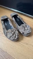 Kennel+Schmenger Leder Ballerina in Taupe Gr38