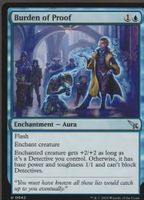 TCG Magic The Gathering MTG UK MKM 042 Burden of Proof