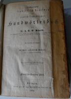 Antikes Französisch-Deutsches Handwörterbuch, 1876 📚