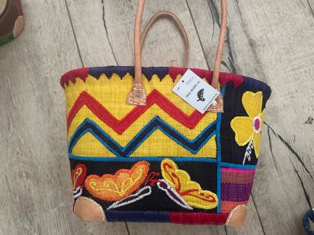 Raffia Taschen Handgemacht