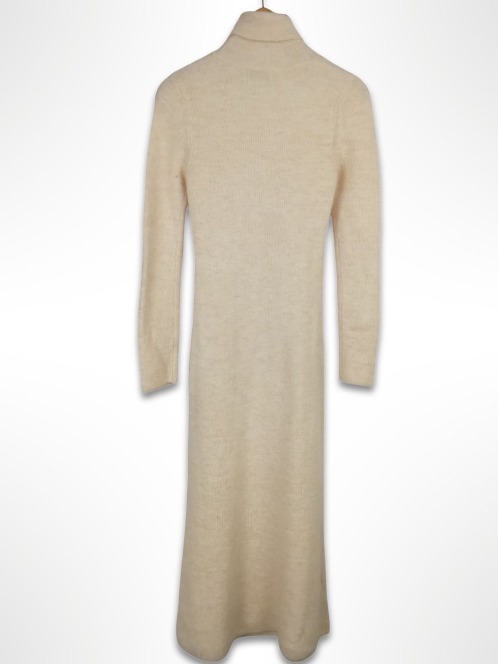 Mango Robes: MNG Rollkragen-Strickkleid cremebeige Gr. L – D'occasion à Suhr par Restwert_Suhr 4