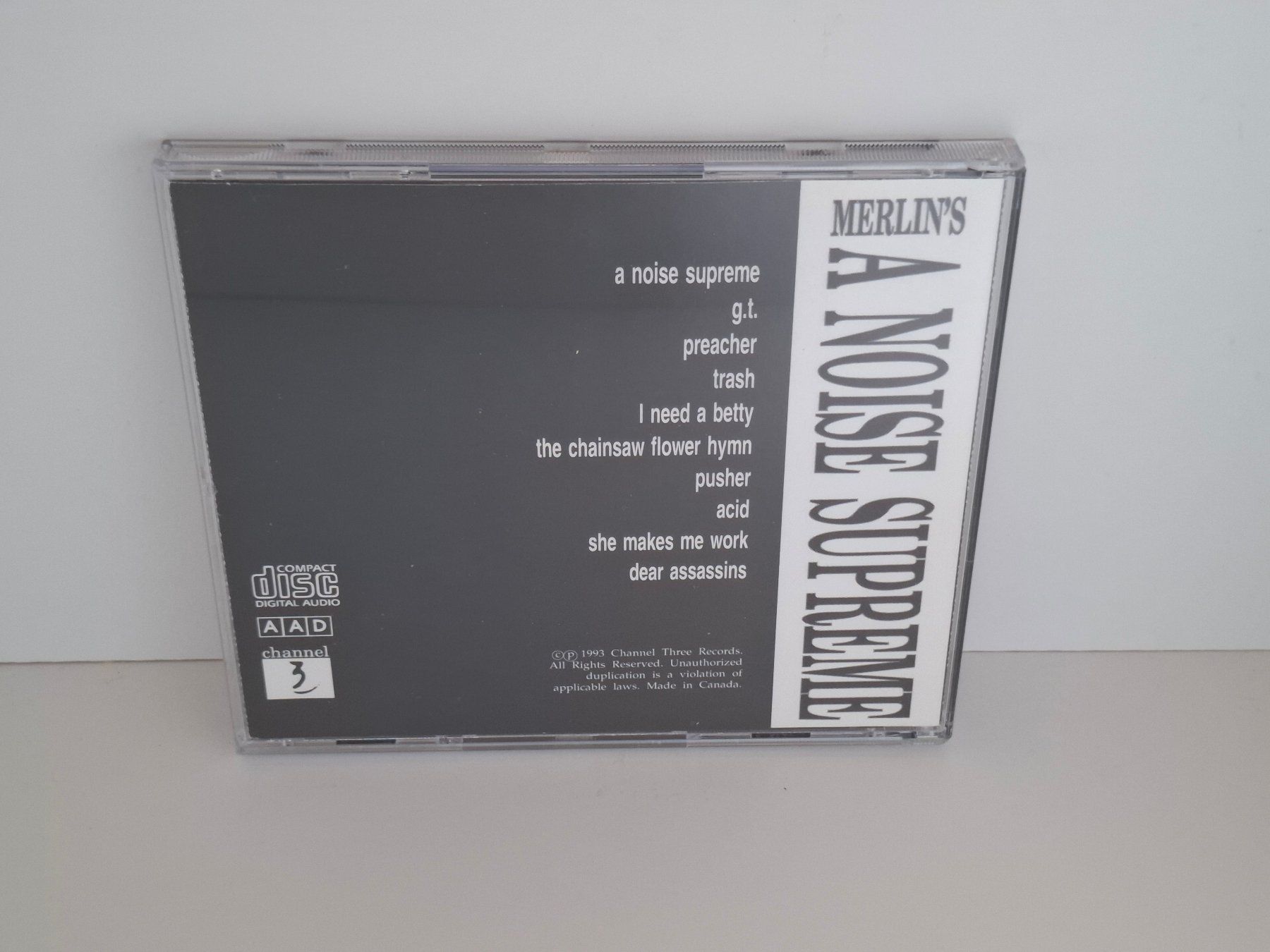 CD: CD Merlin, A Noise Supreme (ohne Barcode) – Usato da Derendingen venduto da Masterhall 2