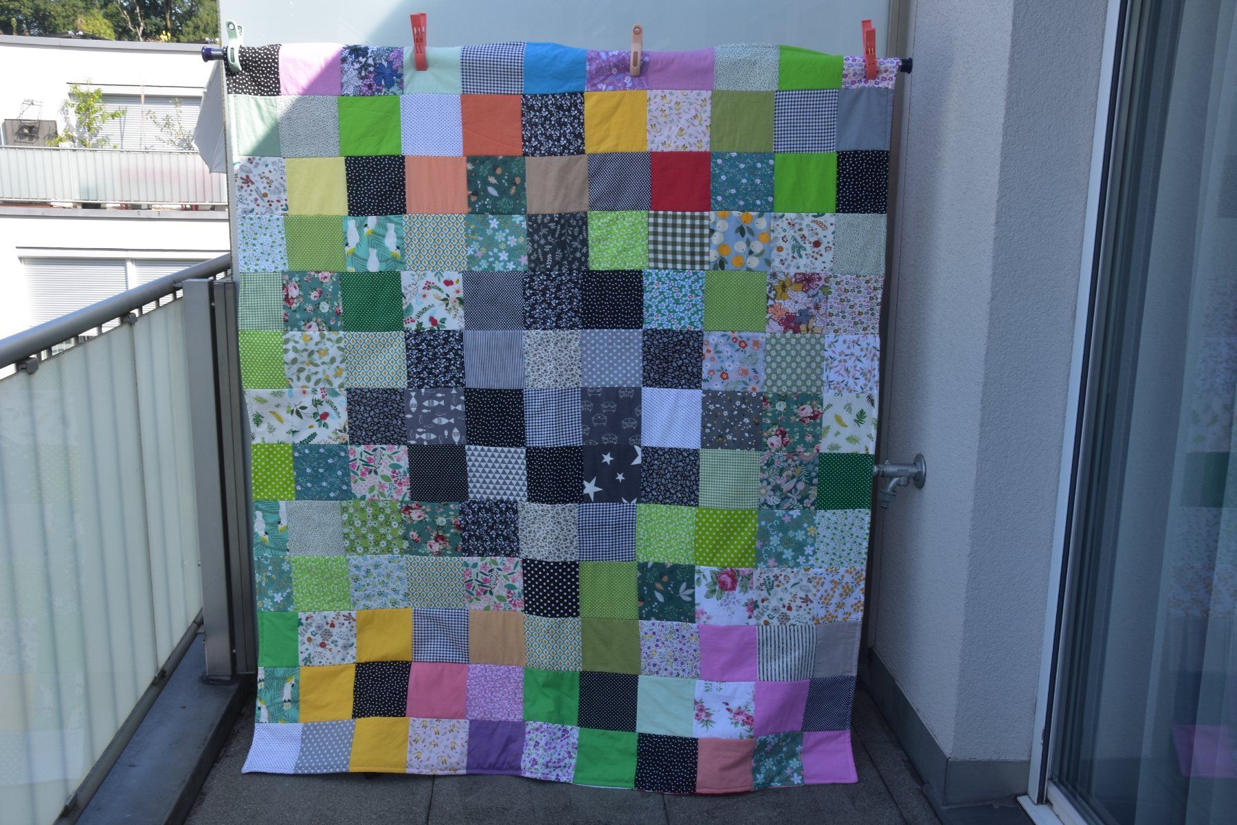 Coperte: Patchwork Decke zweiseitig verwendbar – Nuovo e nell'imballaggio originale da St. Gallen venduto da Elmarotto