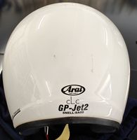 Arai GP-Jet2 Helm, Grösse M, weiss, Top Zustand