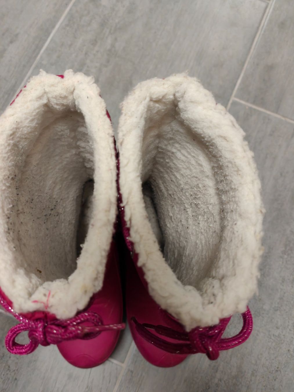 Schuhe für Mädchen: Gummistiefel gefütter - Gr. 31 – Gebraucht aus Kirchleerau von hop82 1