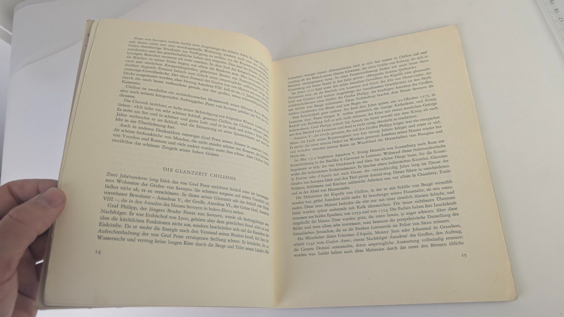 Libri: Schweizer Heimatbücher: Schloss Chillon 1964 – Usato da Zürich venduto da axolottchen 8