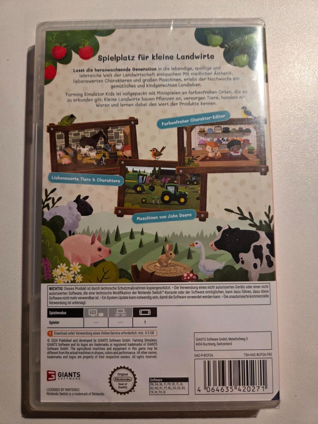 Nintendo Giochi: Farming Simulator Kids for Nitendo Switch – Nuovo e nell'imballaggio originale da Basadingen venduto da tot_59zf 1
