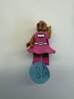 12 Stück Lego Minifigur Superheldin Batman pink Kleid.