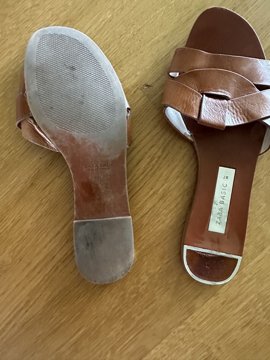 Zara Scarpe da donna: Mules aus Leder  Zara Grösse 37 – Usato da Bern venduto da Tana31 4