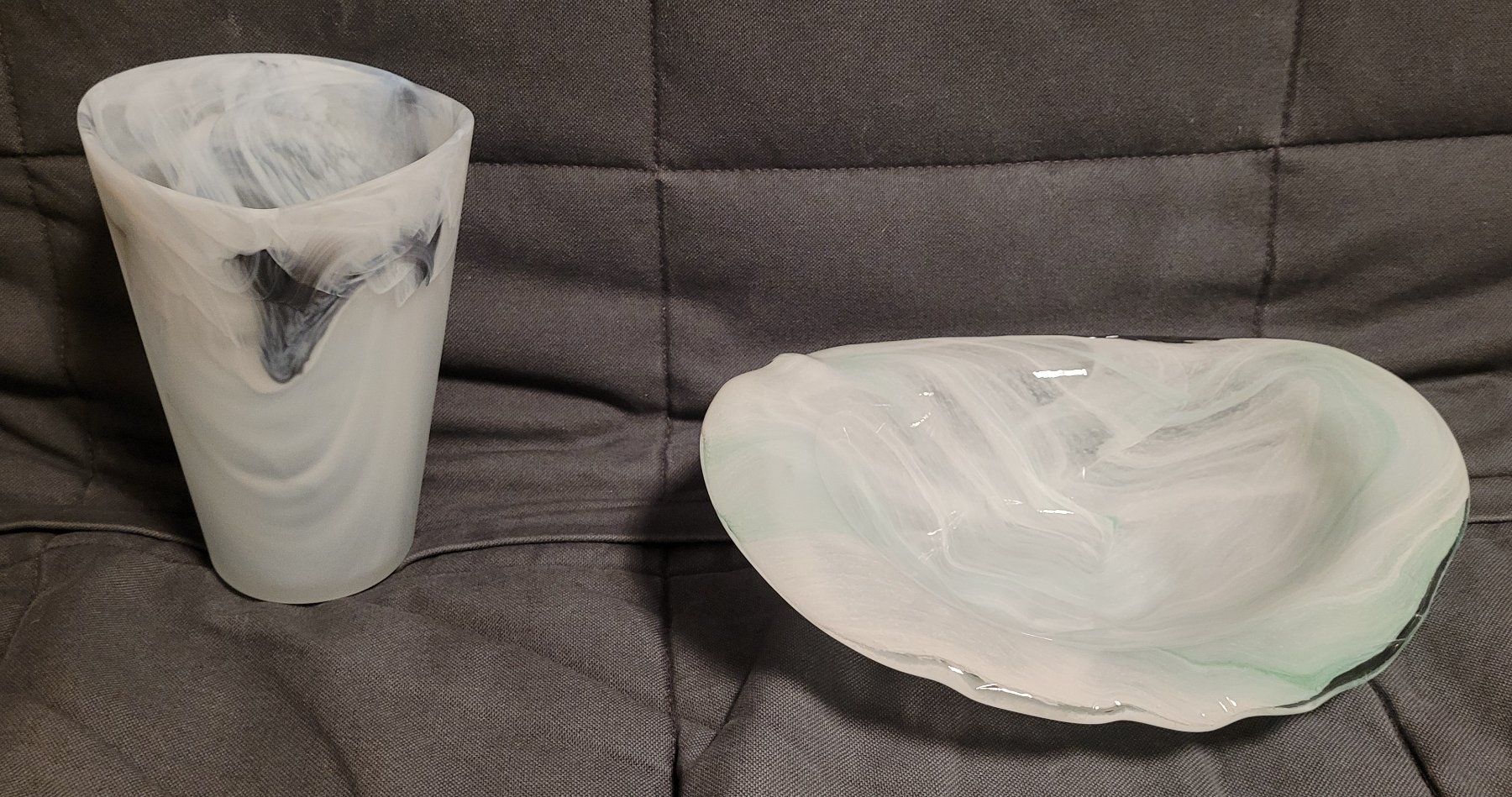 Vasi & Recipienti: Glas Set, Vase und Schüssel – Nuovo (secondo la descrizione) da Bischofszell venduto da -fr-5