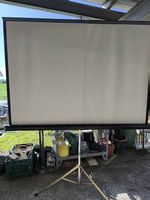 Projektion Leinwand. / Beamer Leinwand 