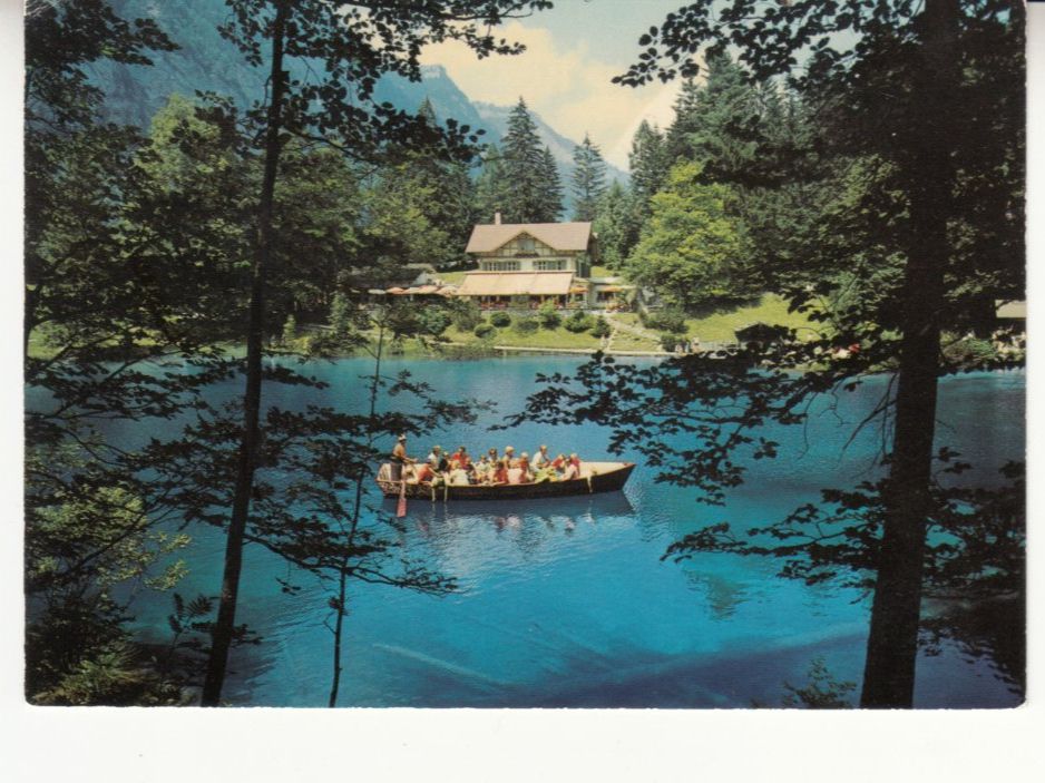 Cartoline postali: Blausee ca. 1970 – Usato da Bürglen TG venduto da StampGraf