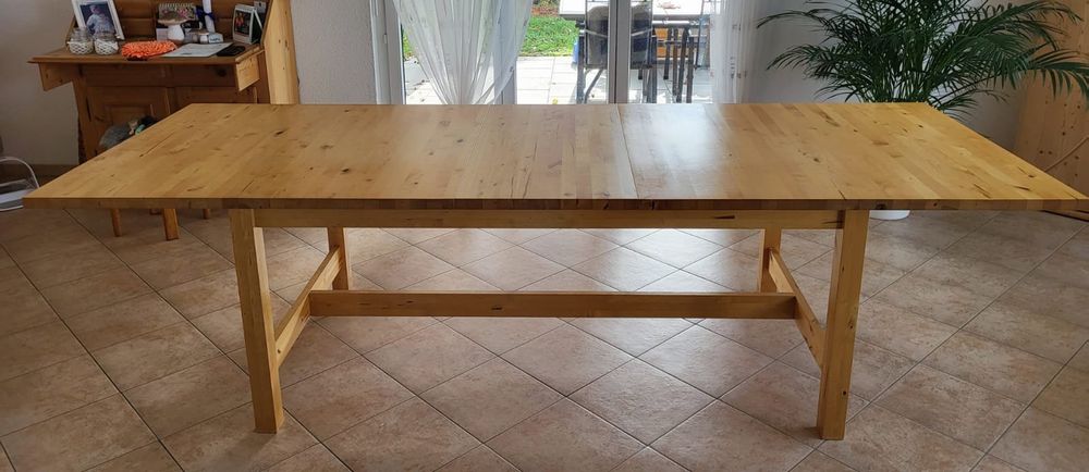 IKEA Esstisch NORDEN Ausziehbar 220 266 x 100, Höhe 75 cm Kaufen auf